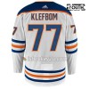 Børn NHL Edmonton Oilers Trøje OSCAR KLEFBOM 77 Adidas Hvid Authentic